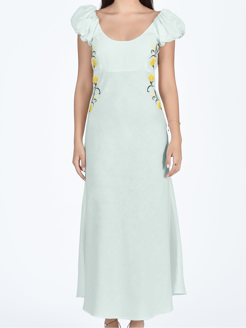 Fanm Mon Viyana Dress in Mint Green